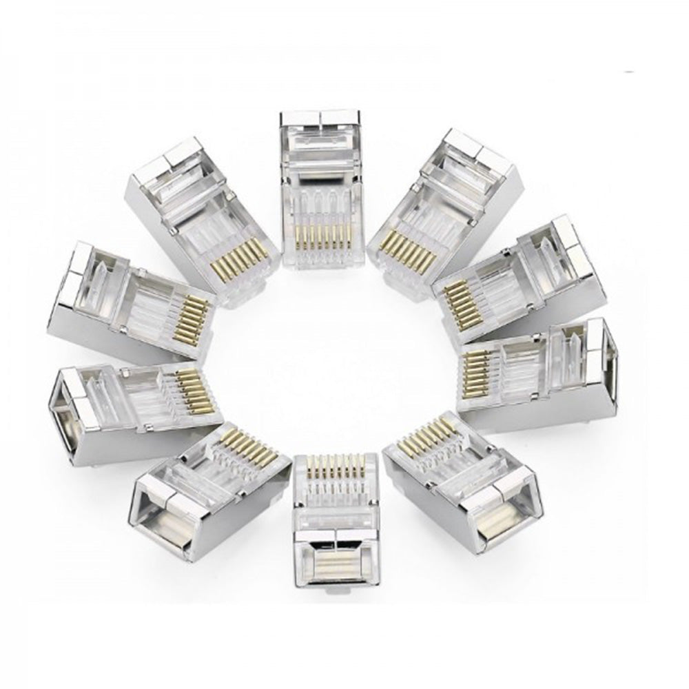 UGreen Cat6 Shielded Crystal Head 10pack - 20333 (4822591930468) UGreen Cat6 Shielded Crystal Head 10pack - 20333 (4822591930468)